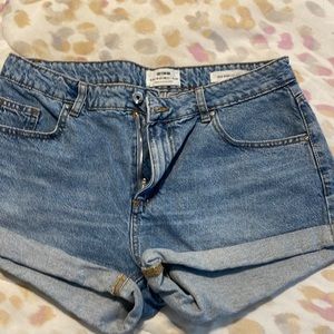 Cotton:On Mid Rise Relaxed Stretch Denim Short